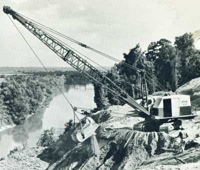 Bucyrus-Erie 38-B dragline